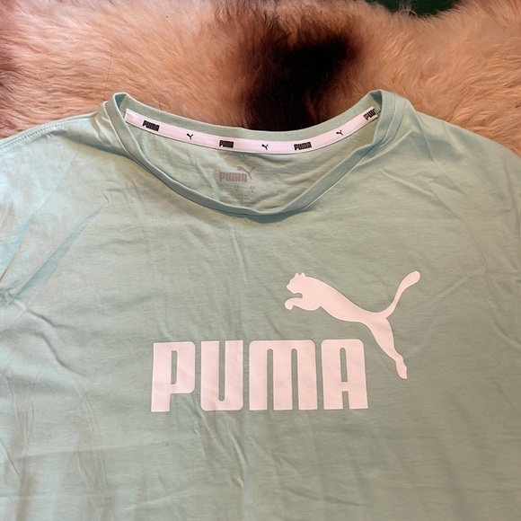 Puma Mint Green‎ T Shirt - Picture 2 of 6